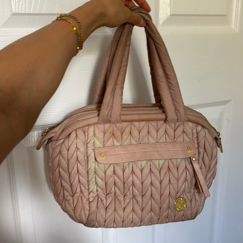 Paige Mini Dusty Rose Happ Diaper Bag